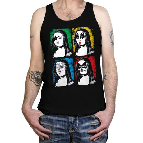 Mona Kissa - Tanktop Tanktop RIPT Apparel X-Small / Black