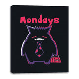 Mondays - Canvas Wraps Canvas Wraps RIPT Apparel 16x20 / Black