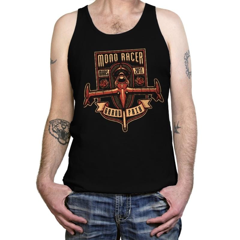 Mono Racer Grand Prix - Tanktop Tanktop RIPT Apparel X-Small / Black