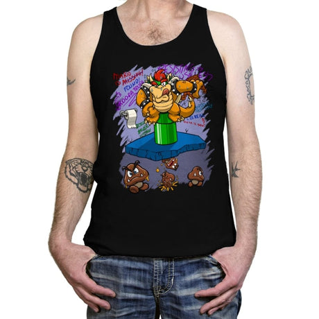 Monster Inside Story! - Tanktop Tanktop RIPT Apparel X-Small / Black