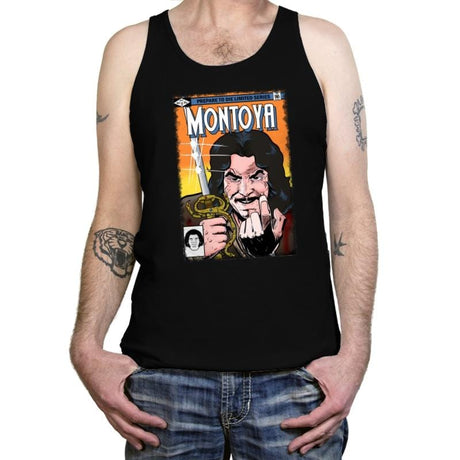 Montoya Comics - Tanktop Tanktop RIPT Apparel X-Small / Black