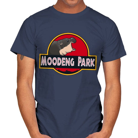 Moodeng Park - Mens T-Shirts RIPT Apparel Small / Navy