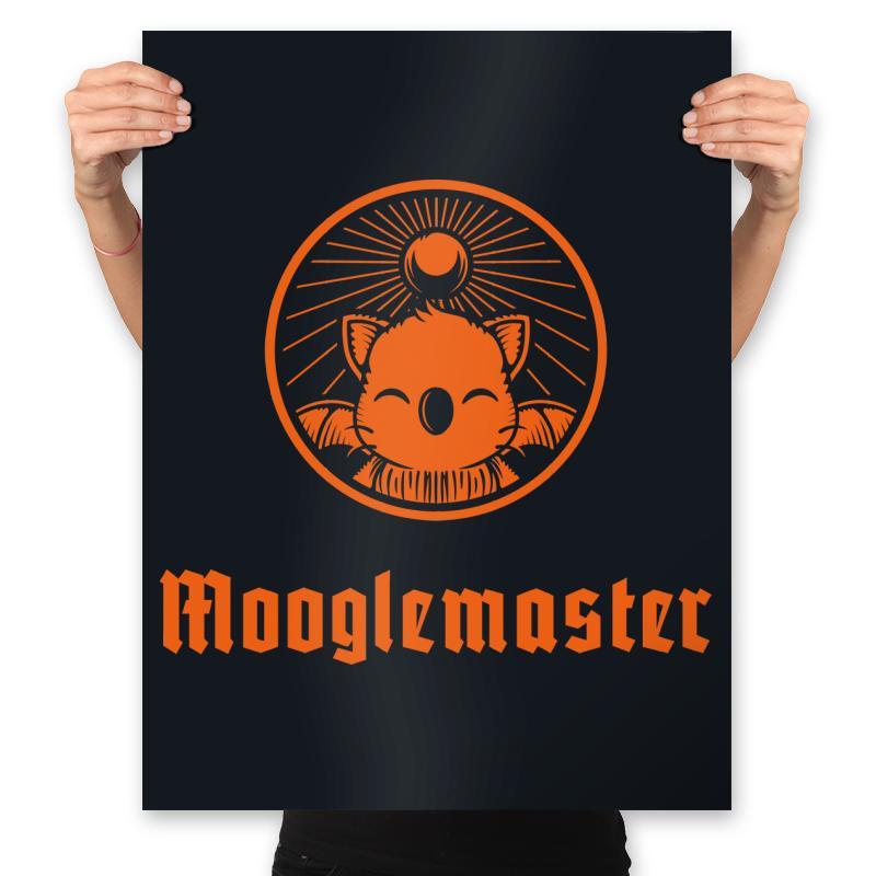 Moogle Master - Prints Posters RIPT Apparel 18x24 / Black