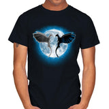 Moon Dragons - Mens T-Shirts RIPT Apparel Small / Black