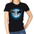 Moon Dragons - Womens T-Shirts RIPT Apparel Small / Black