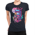 Moon Game - Womens Premium T-Shirts RIPT Apparel Small / Midnight Navy