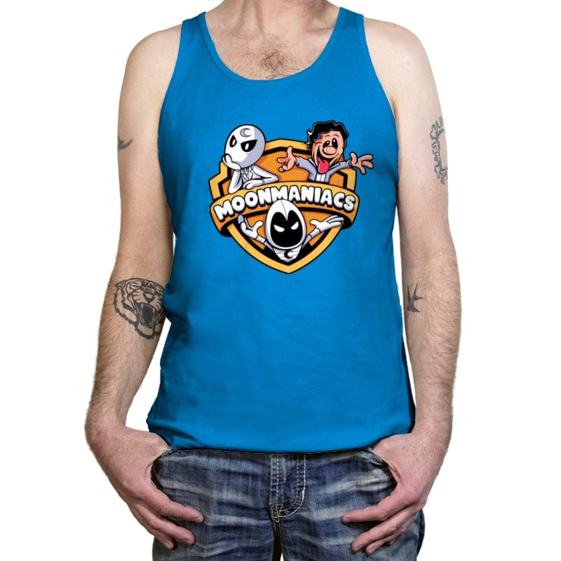 Moon Maniacs - Tanktop Tanktop RIPT Apparel X-Small / Teal