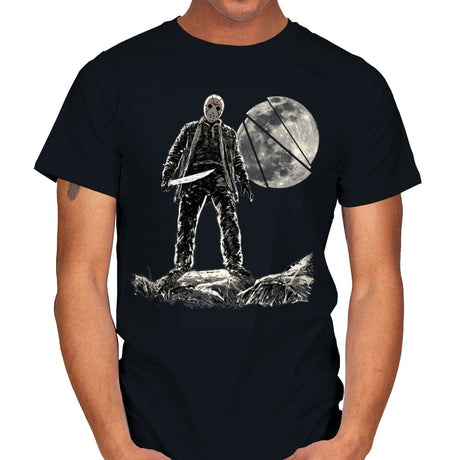 Moon Slasher - Mens T-Shirts RIPT Apparel Small / Black