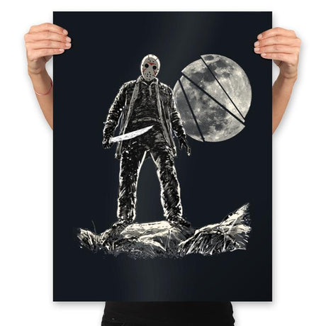 Moon Slasher - Prints Posters RIPT Apparel 18x24 / Black