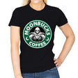 Moonbucks Coffee - Womens T-Shirts RIPT Apparel Small / Black