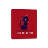 Moonlit Hate - Canvas Wraps Canvas Wraps RIPT Apparel 8x10 / Red