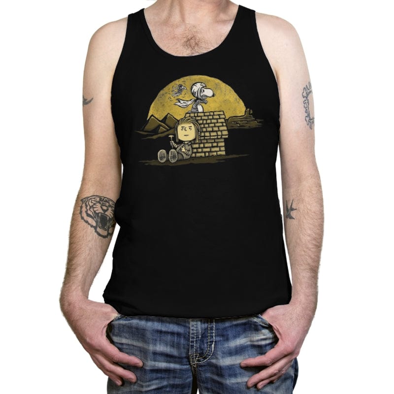 Moonlit Knight - Tanktop Tanktop RIPT Apparel X-Small / Black