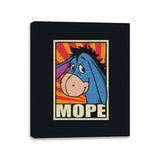 Mope - Canvas Wraps Canvas Wraps RIPT Apparel 11x14 / Black