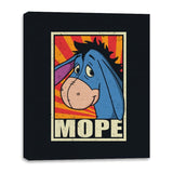 Mope - Canvas Wraps Canvas Wraps RIPT Apparel 16x20 / Black