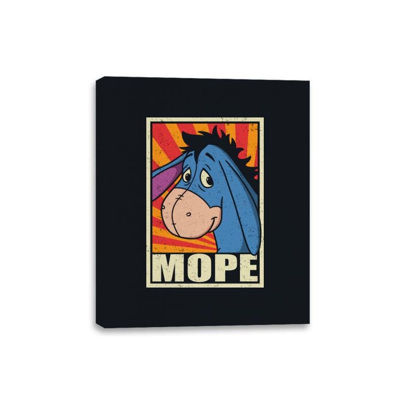 Mope - Canvas Wraps Canvas Wraps RIPT Apparel 8x10 / Black