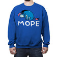 Mope - Crew Neck Sweatshirt Crew Neck Sweatshirt RIPT Apparel Small / Royal