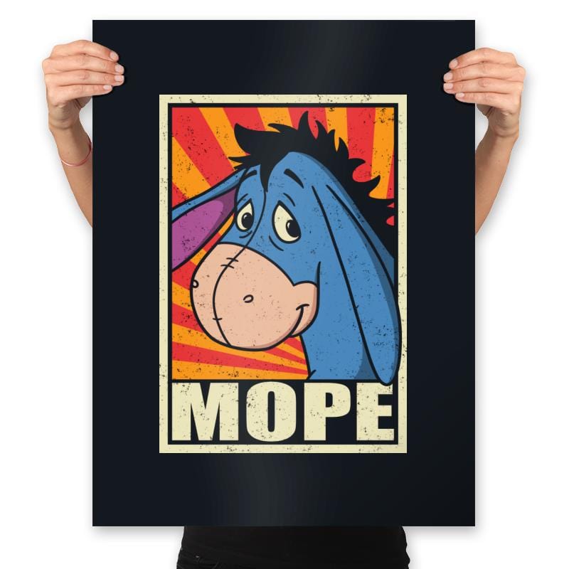 Mope - Prints Posters RIPT Apparel 18x24 / Black