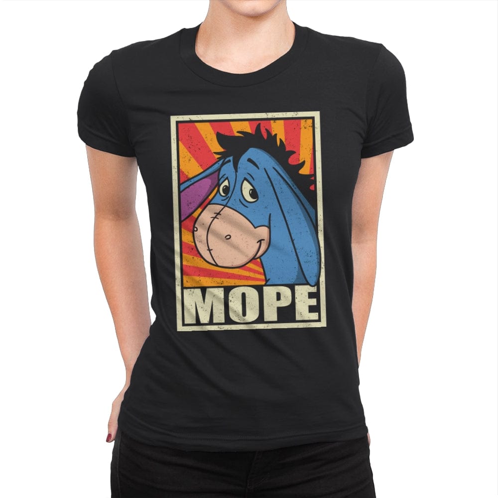 Mope - Womens Premium T-Shirts RIPT Apparel Small / Black