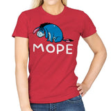 Mope - Womens T-Shirts RIPT Apparel Small / Red