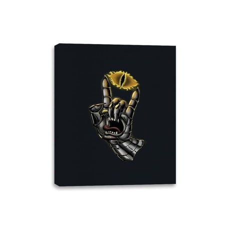 Mordor Cruz - Canvas Wraps Canvas Wraps RIPT Apparel 8x10 / Black