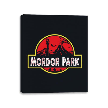 Mordor Park - Canvas Wraps Canvas Wraps RIPT Apparel 11x14 / Black