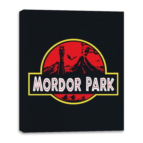 Mordor Park - Canvas Wraps Canvas Wraps RIPT Apparel 16x20 / Black