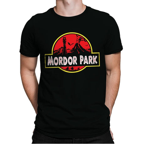 Mordor Park - Mens Premium T-Shirts RIPT Apparel Small / Black