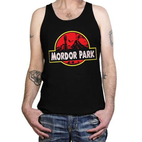 Mordor Park - Tanktop Tanktop RIPT Apparel X-Small / Black