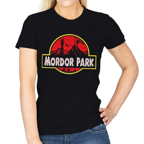 Mordor Park - Womens T-Shirts RIPT Apparel Small / Black