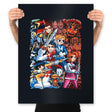 Morphin Pilgrim - Prints Posters RIPT Apparel 18x24 / Black