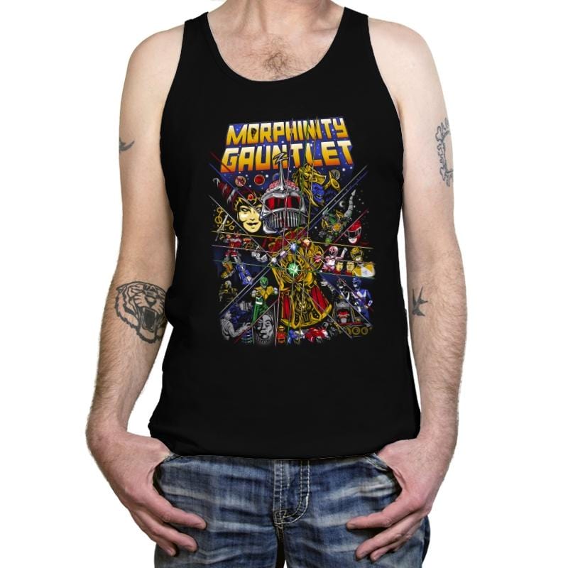 Morphinity Gauntlet - Best Seller - Tanktop Tanktop RIPT Apparel X-Small / Black