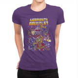 Morphinity Gauntlet - Best Seller - Womens Premium T-Shirts RIPT Apparel Small / Purple Rush