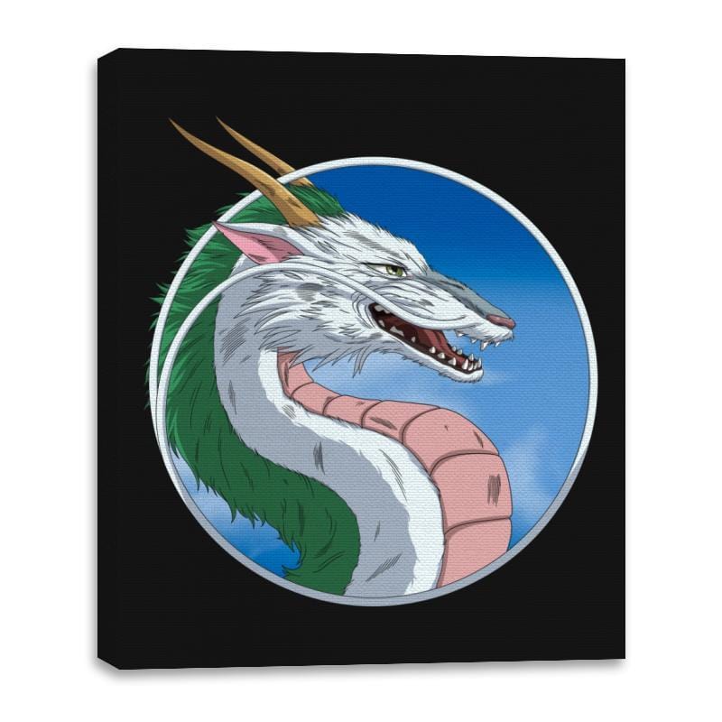 Mortal Haku - Canvas Wraps Canvas Wraps RIPT Apparel 16x20 / Black