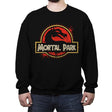 Mortal Park - Crew Neck Sweatshirt Crew Neck Sweatshirt RIPT Apparel Small / Black