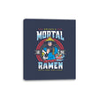 Mortal Ramen - Canvas Wraps Canvas Wraps RIPT Apparel 8x10 / Navy