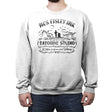 Mos Eisley Ink Tatooine Studio - Crew Neck Sweatshirt Crew Neck Sweatshirt RIPT Apparel Small / White