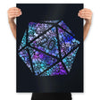 Mosaic D20 - Prints Posters RIPT Apparel 18x24 / Black