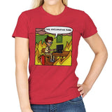 Moss is Fine - Womens T-Shirts RIPT Apparel Small / Red