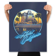 MOTEL CALIFORNIA - Prints Posters RIPT Apparel 18x24 / Navy