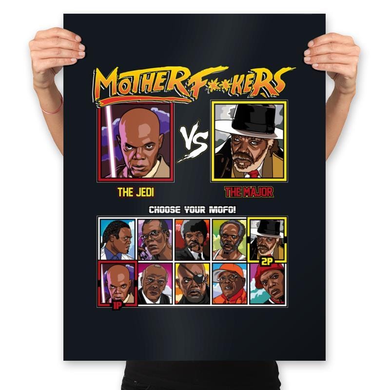 Mother F**kers - Prints Posters RIPT Apparel 18x24 / Black