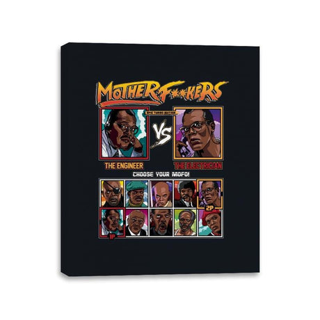 MotherF**kers Epic Turbo Edition - Canvas Wraps Canvas Wraps RIPT Apparel 11x14 / Black