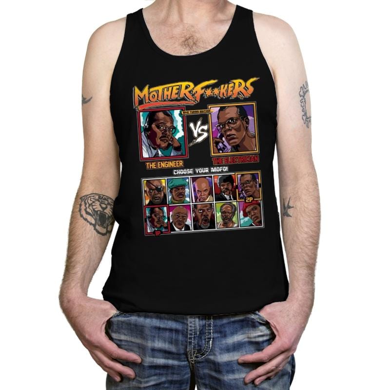 MotherF**kers Epic Turbo Edition - Tanktop Tanktop RIPT Apparel X-Small / Black