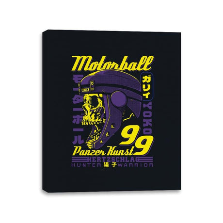 Motorball 99 - Canvas Wraps Canvas Wraps RIPT Apparel 11x14 / Black