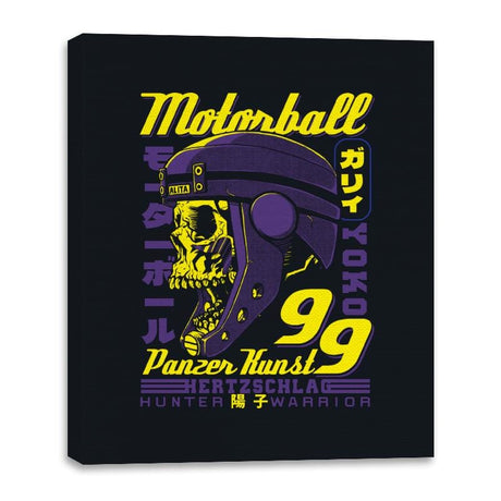 Motorball 99 - Canvas Wraps Canvas Wraps RIPT Apparel 16x20 / Black