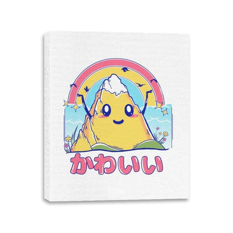 Mount Kawaii - Canvas Wraps Canvas Wraps RIPT Apparel 11x14 / White