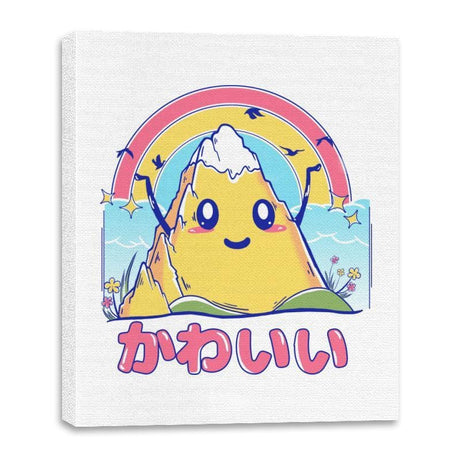 Mount Kawaii - Canvas Wraps Canvas Wraps RIPT Apparel 16x20 / White