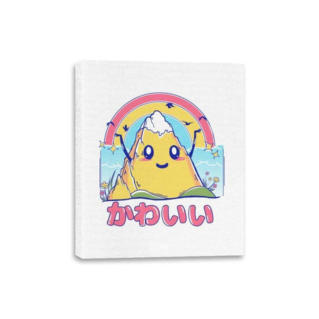 Mount Kawaii - Canvas Wraps Canvas Wraps RIPT Apparel 8x10 / White