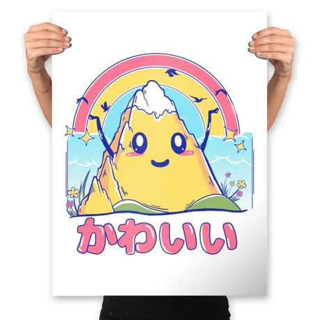 Mount Kawaii - Prints Posters RIPT Apparel 18x24 / White