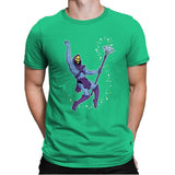 Moving The Skeleton - Mens Premium T-Shirts RIPT Apparel Small / Kelly Green