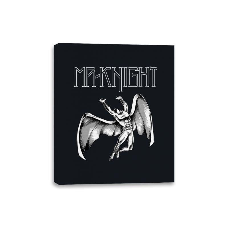 Mr Knight - Canvas Wraps Canvas Wraps RIPT Apparel 8x10 / Black